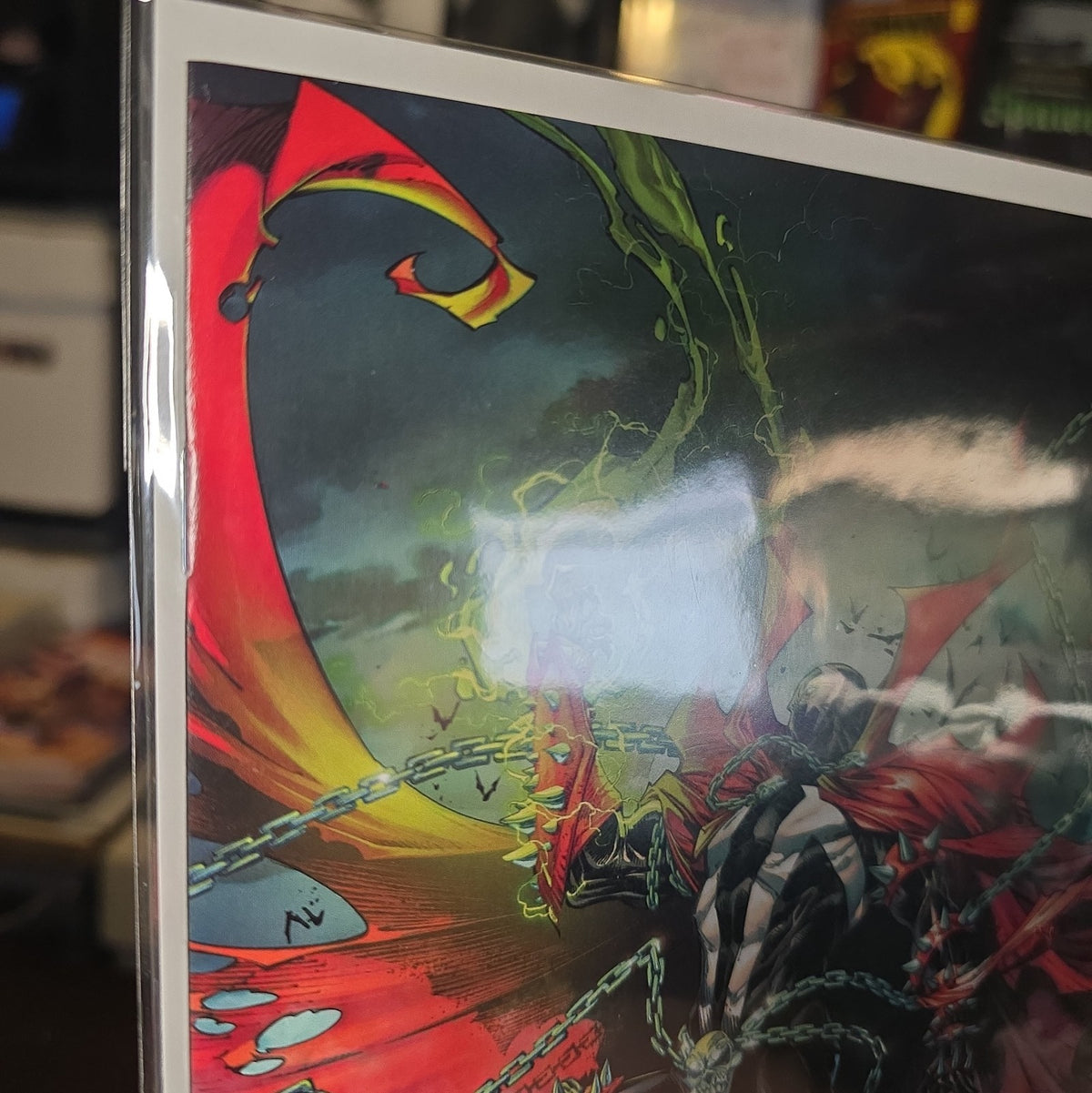 SPAWN #360 D 1:50 VIRGIN BRETT BOOTH FULL ART NM