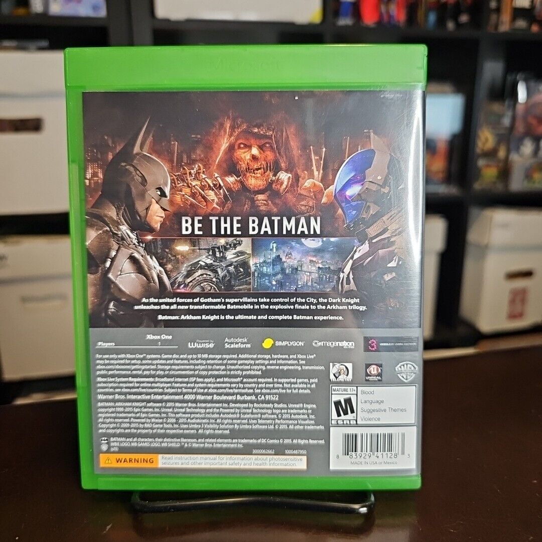 Batman: Arkham Knight - Microsoft Xbox One Complete Tested