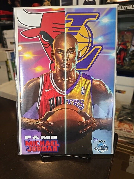 MICHAEL JORDAN #1 MICO SUAYAN NYCC 2024 EXCLUSIVE TRADE DRESS LTD 150 #73/150 NM