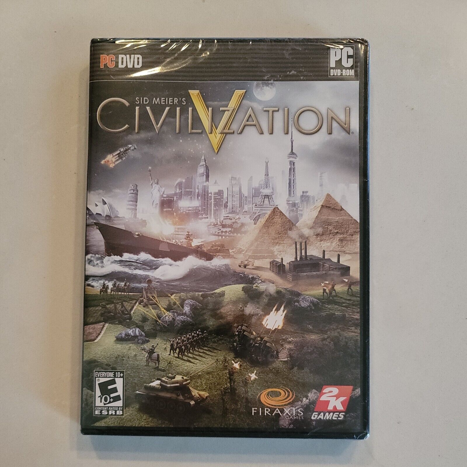 Sid Meier's Civilization V (PC Game DVD-ROM, 2010) NEW SEALED BB3