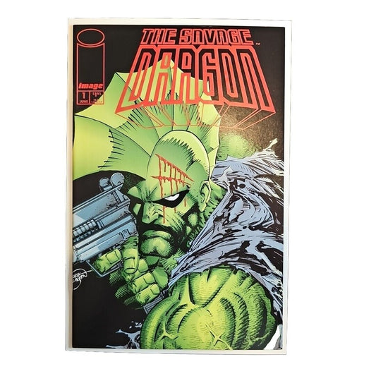 SAVAGE DRAGON #1 VOL. 2 Vfnm HIGH GRADE 1ST APP IMAGE COMIC BOOK