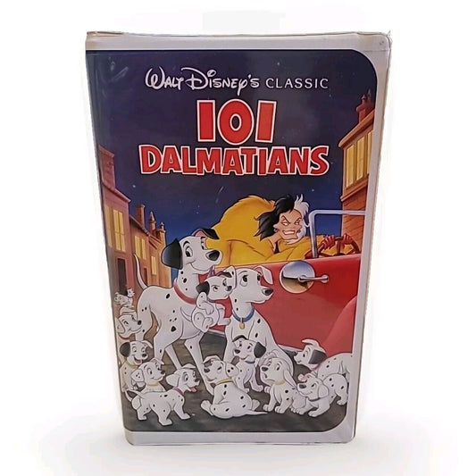 Walt Disney Classic Black Diamond Edition 101 Dalmatians Pre Owned VHS Tape 