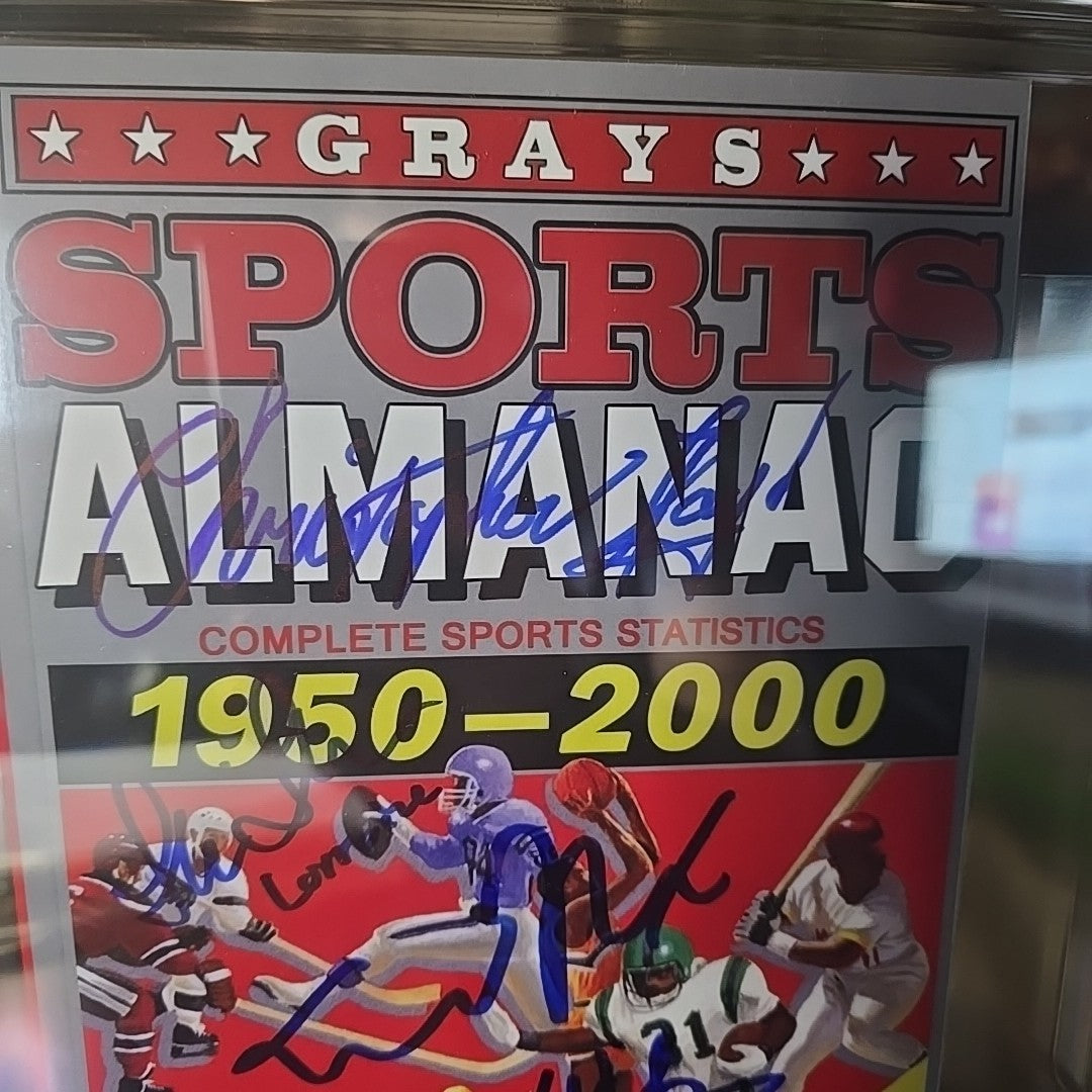 Back to the Future #1 CGC 9.6 SS 2025 Grays Almanac Signed By Cast Fox LLOYD +