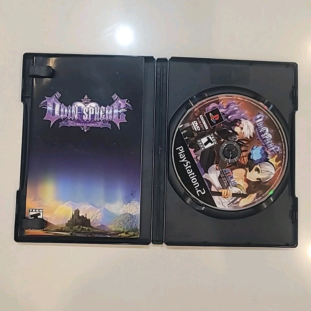 Odin Sphere (Sony PlayStation 2 PS2, 2007) COMPLETE CIB Black Label