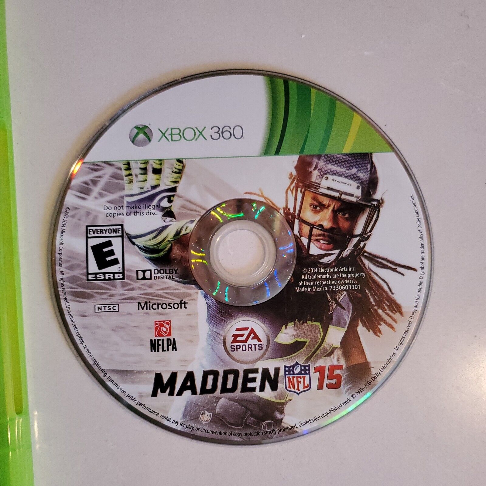 Madden NFL 15 (Microsoft Xbox 360, 2014) (FAST SHIPPING) SB2