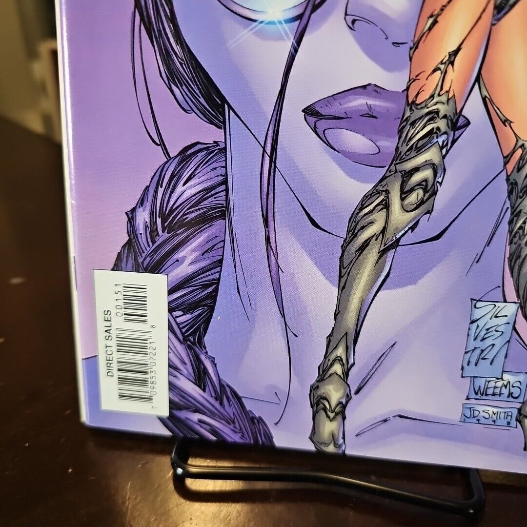 Witchblade Tomb Raider 1 1st Lara Croft Image / Silvestri Variant / 1998 NM