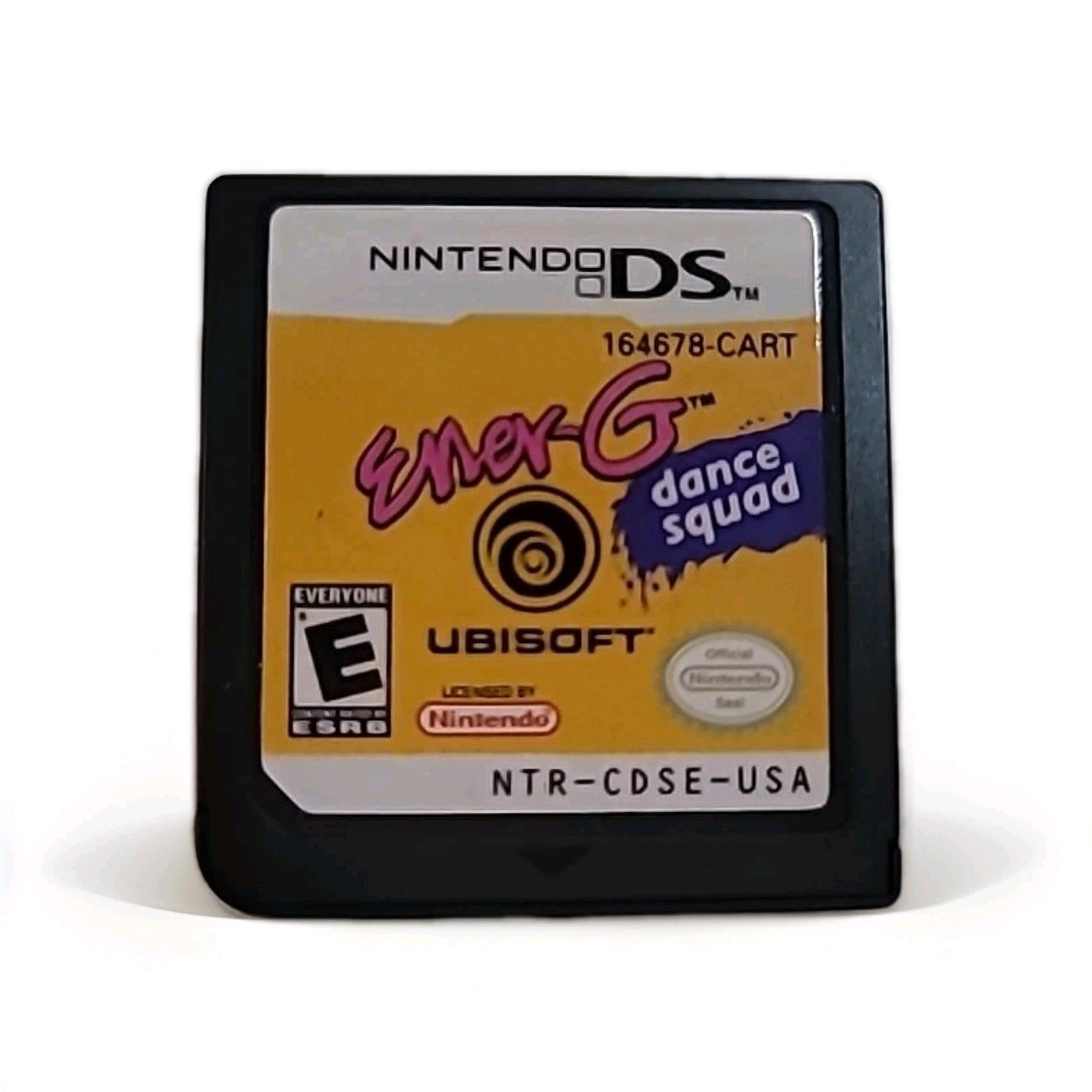 Nintendo DS NDS Ener-G Dance Squad Video Game Cart Ubisoft 2008 