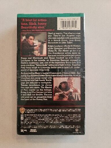 Showdown in Little Tokyo VHS 1992 Brandon Lee, Dolph Lundgren BRAND NEW SCREENER