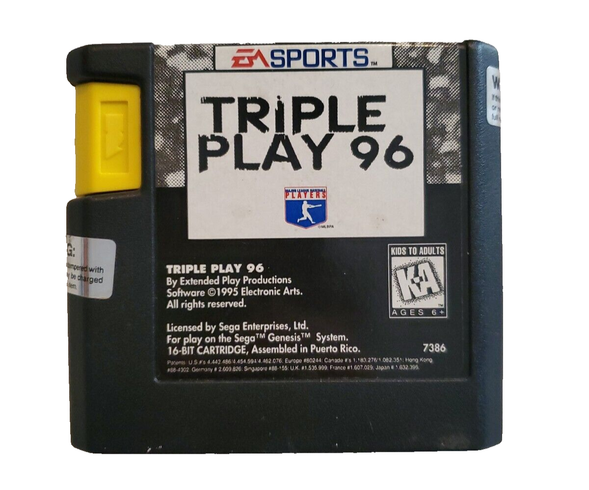 Triple Play 96 (Sega Genesis, 1995)