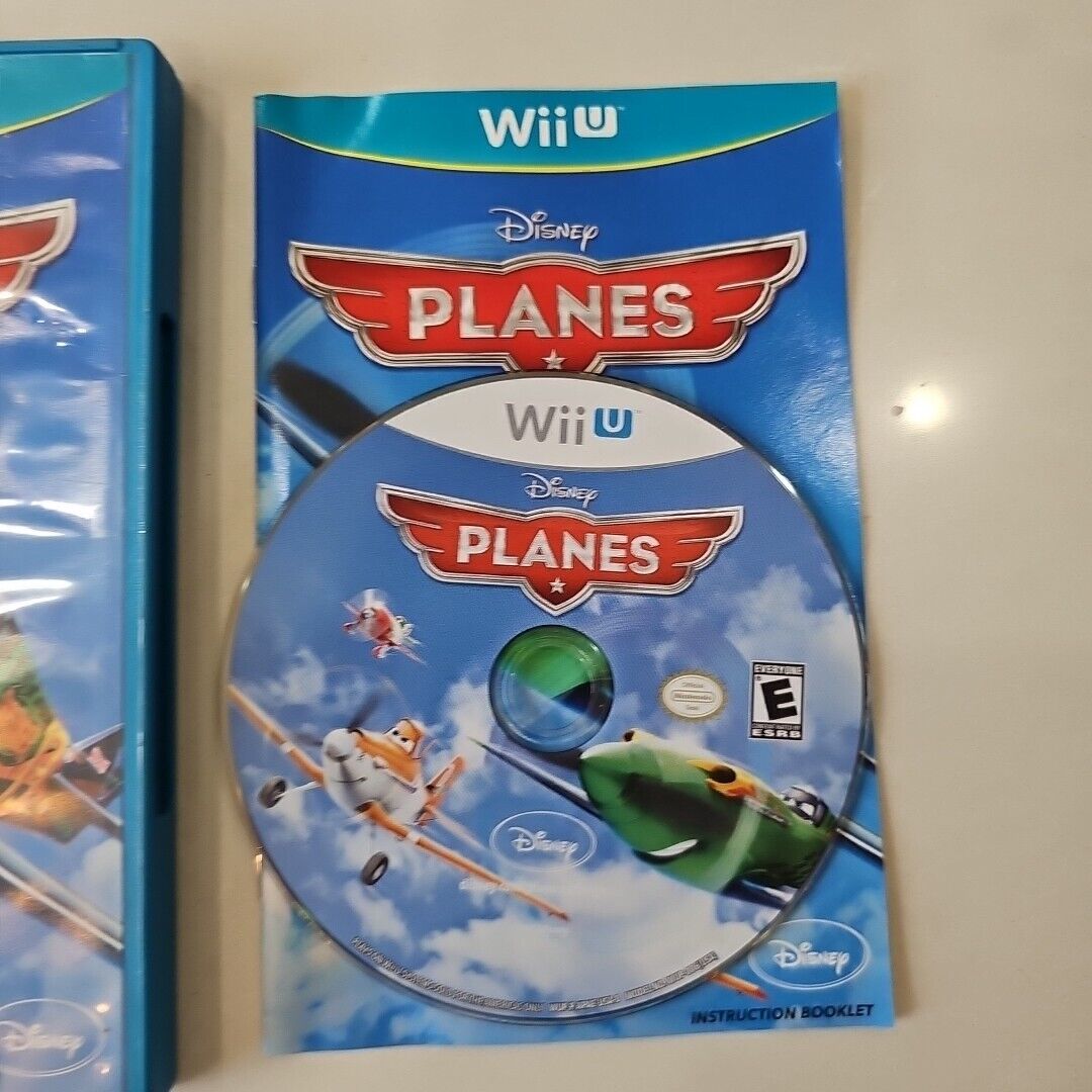 Disney Planes Nintendo Wii U 2013 CIB Complete W/Manual Tested