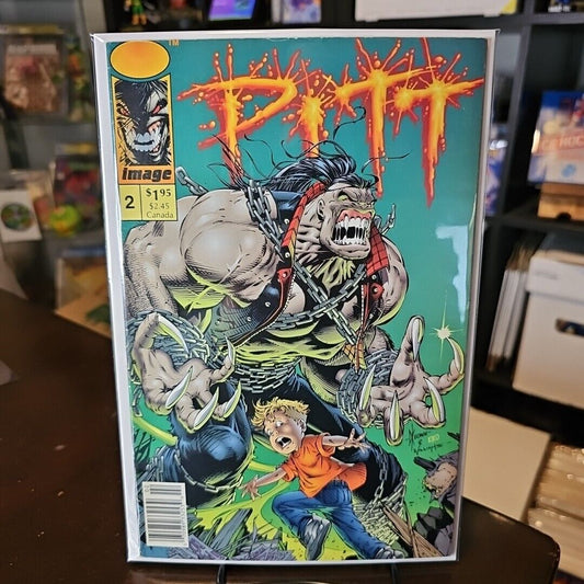 Image Comics Pitt #2  NEWSSTAND ISSUE