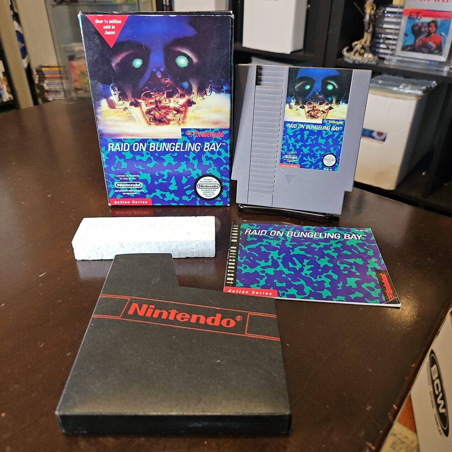 Raid On Bungeling Bay HANGTAB (Nintendo NES) Complete in Box GREAT Shape