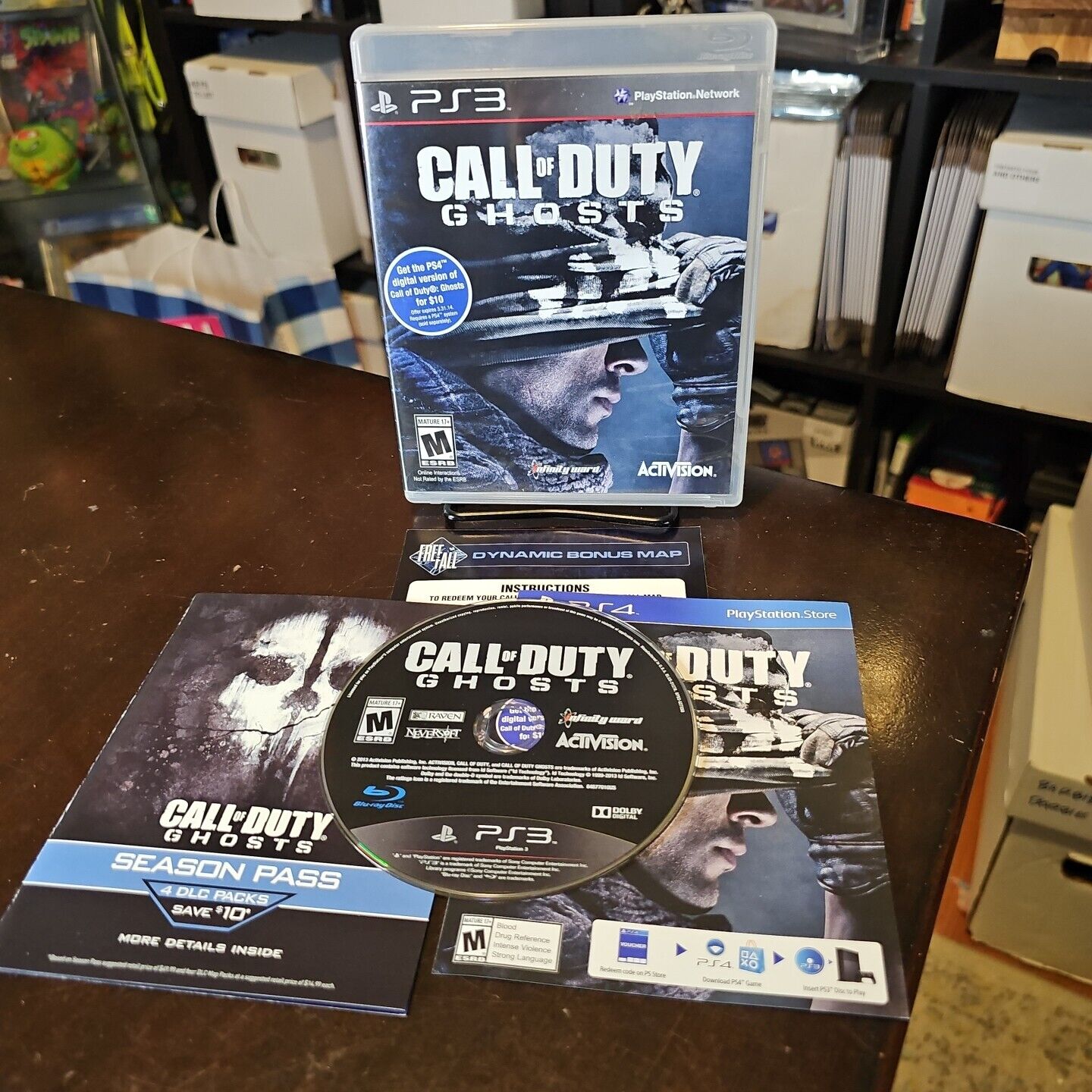 Call of Duty Ghosts PS3 PlayStation 3 CIB TESTED