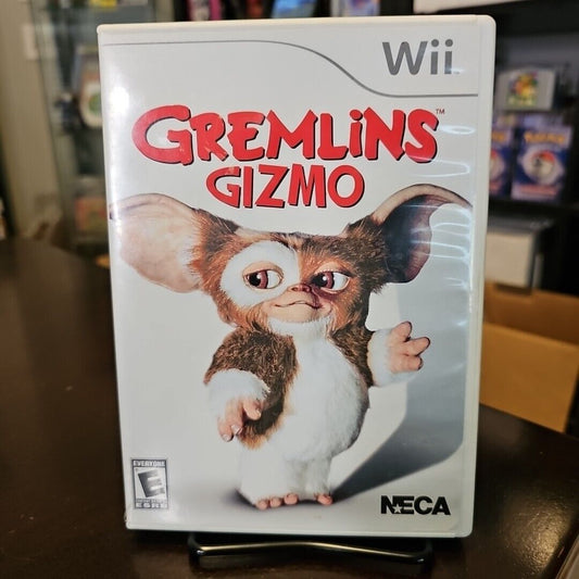 Gremlins Gizmo Complete with Manual (Nintendo Wii 2011) CIB COMPLETE