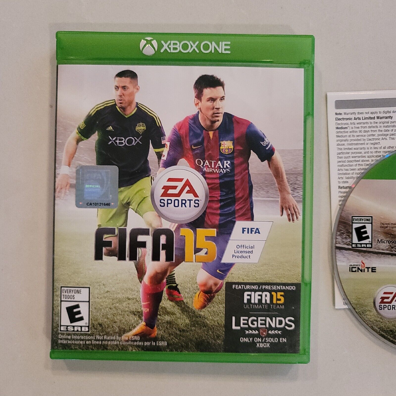 FIFA 15 (Microsoft Xbox One, 2014)