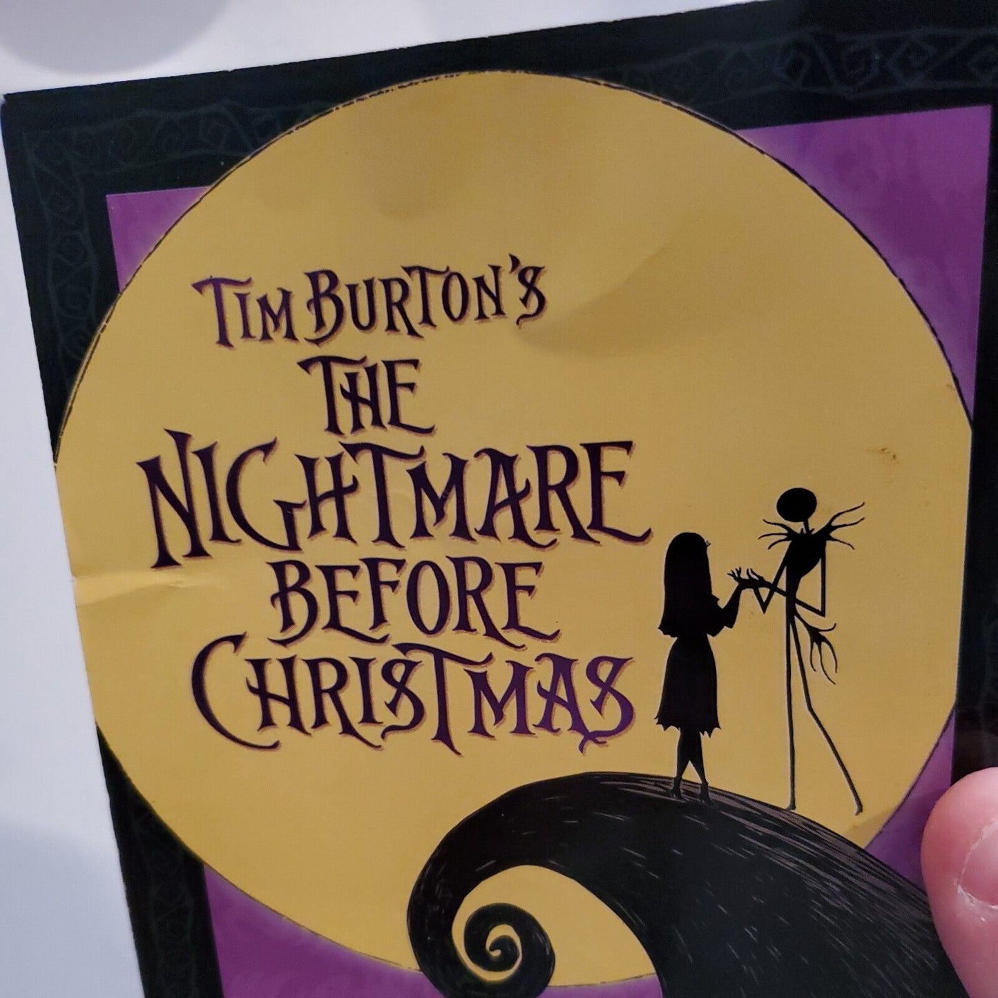 Tim Burton's the Nightmare Before Christmas (Manga) Furst Print Paperback SB10