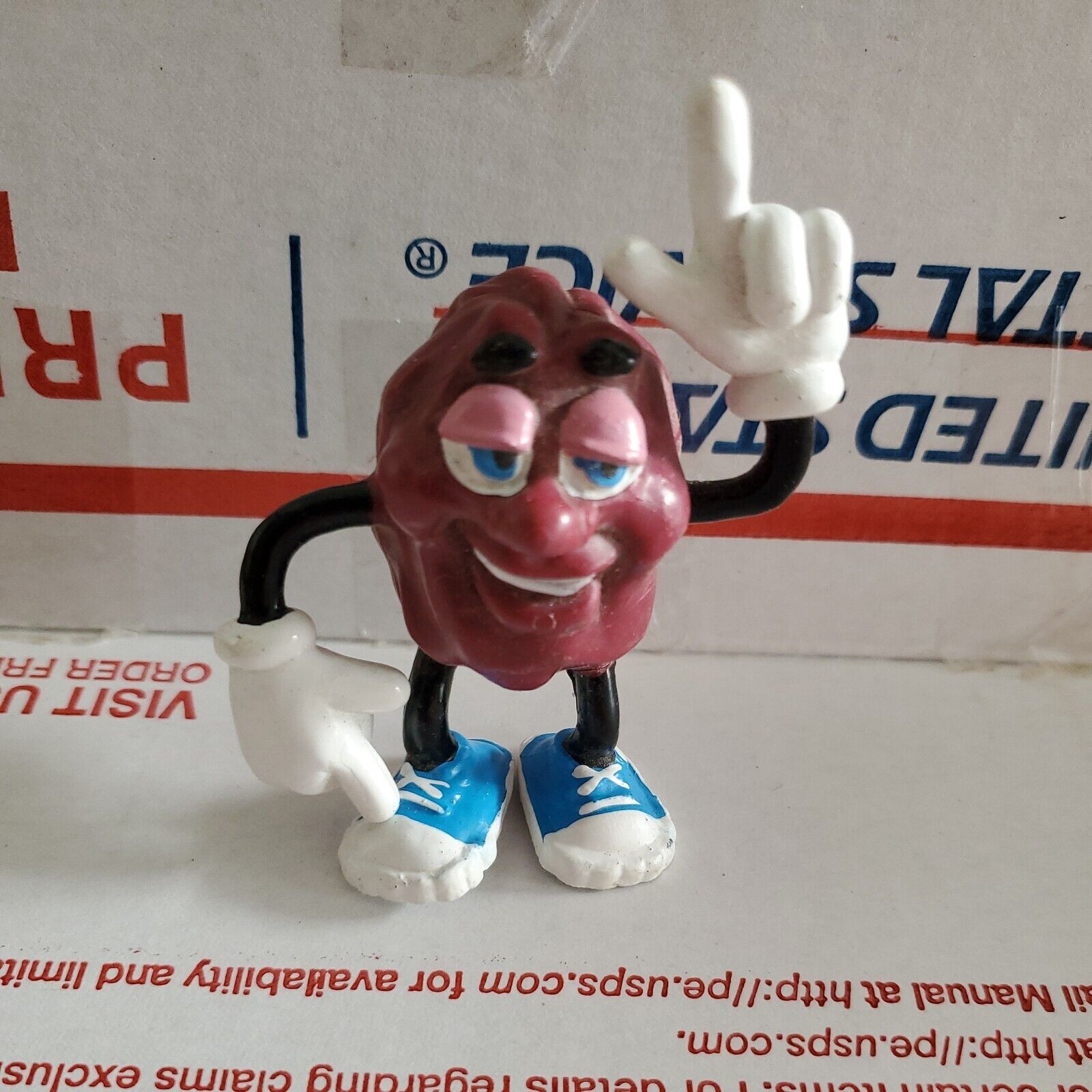 Vintage 1987 California Raisins Dancer Figure Toy M1