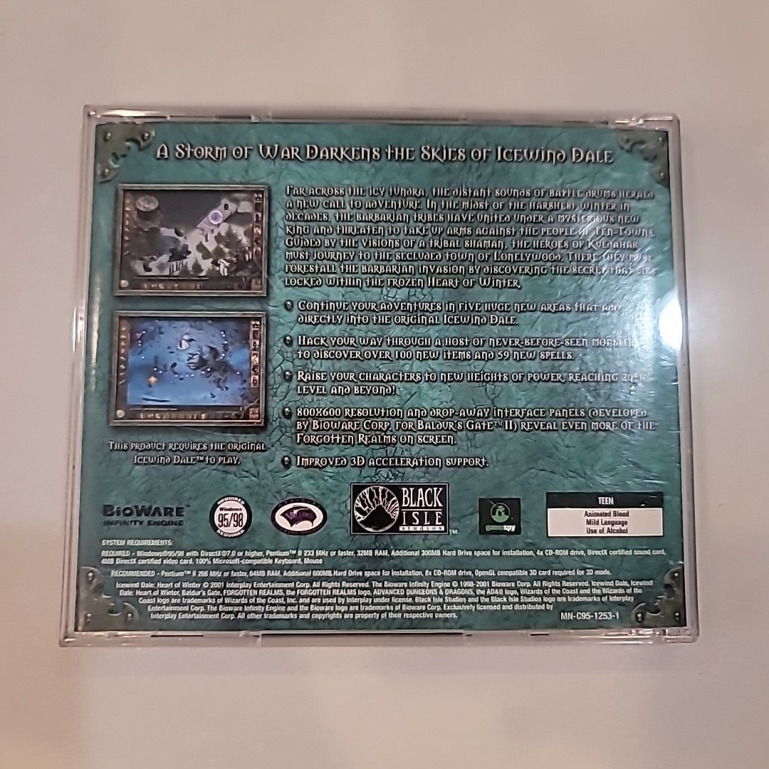 Icewind Dale: Heart of Winter (PC, 2001)
