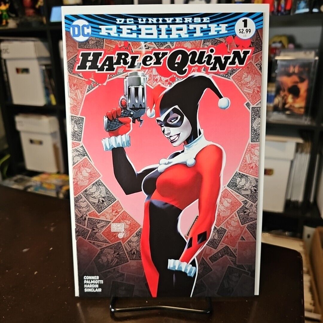 Batman Harley Quinn Rebirth 1 DC Comics Aspen Michael Turner Variant 2016 NM