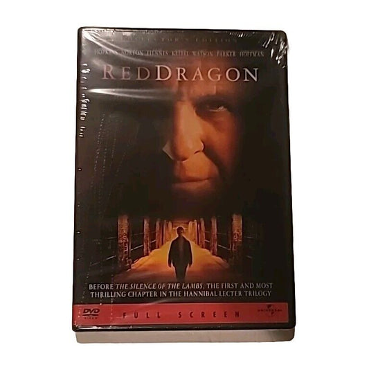 Red Dragon DVD Widescreen Brand New and Sealed Anthony Hopkins Movie