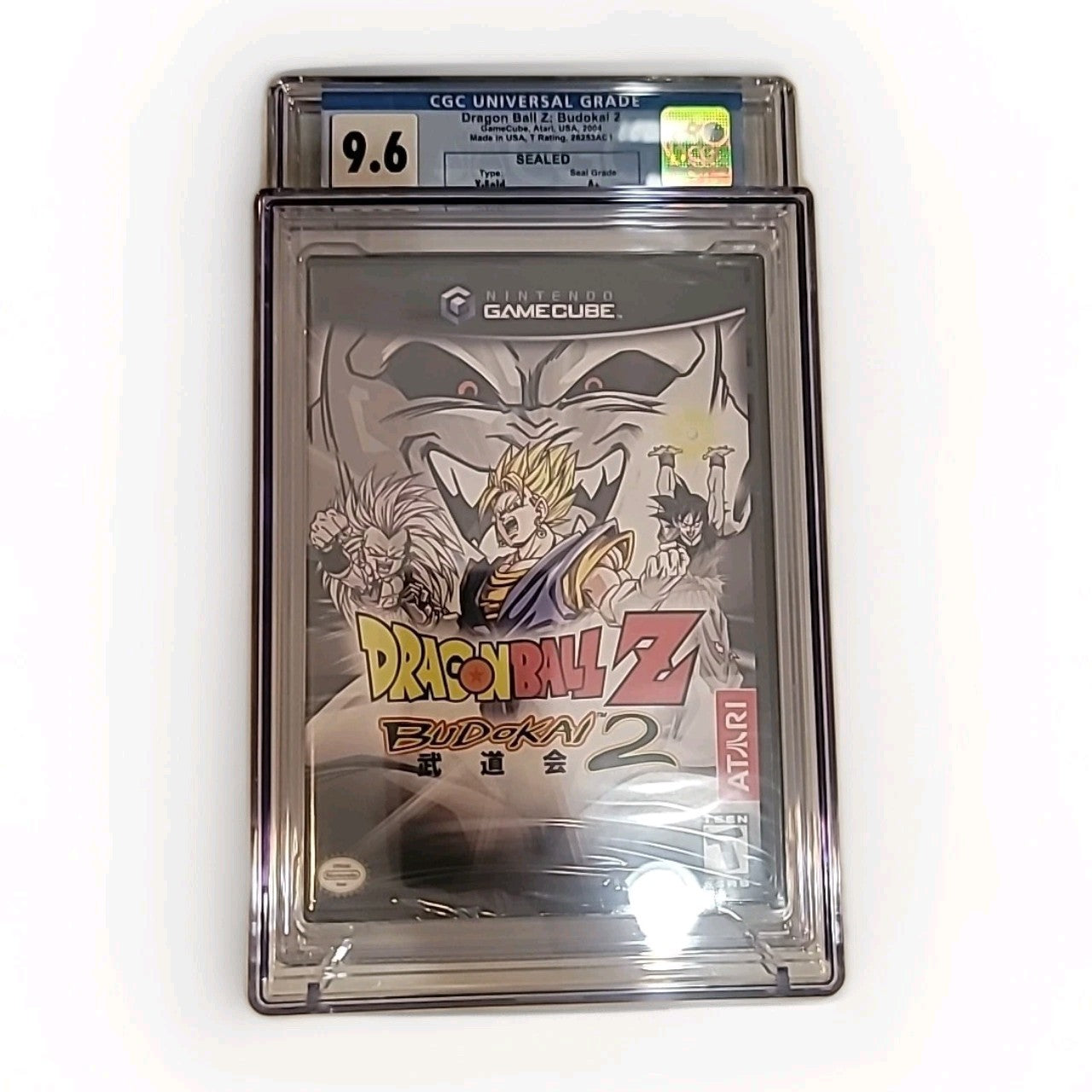Dragon Ball Z: Budokai 2 Nintendo GameCube 9.6 CGC A+ SEALED