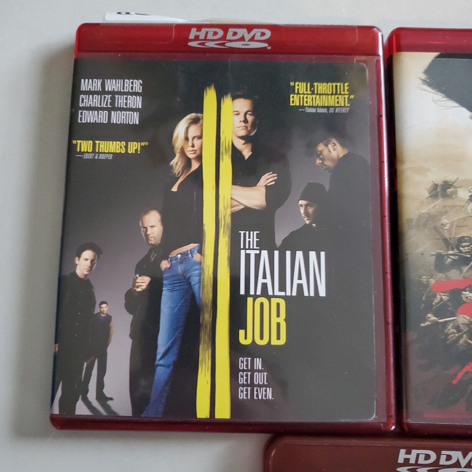 The Bourne Identity, 300, Chocolate Factory, Italian Job, Oceans 13 HD-DVD LOT