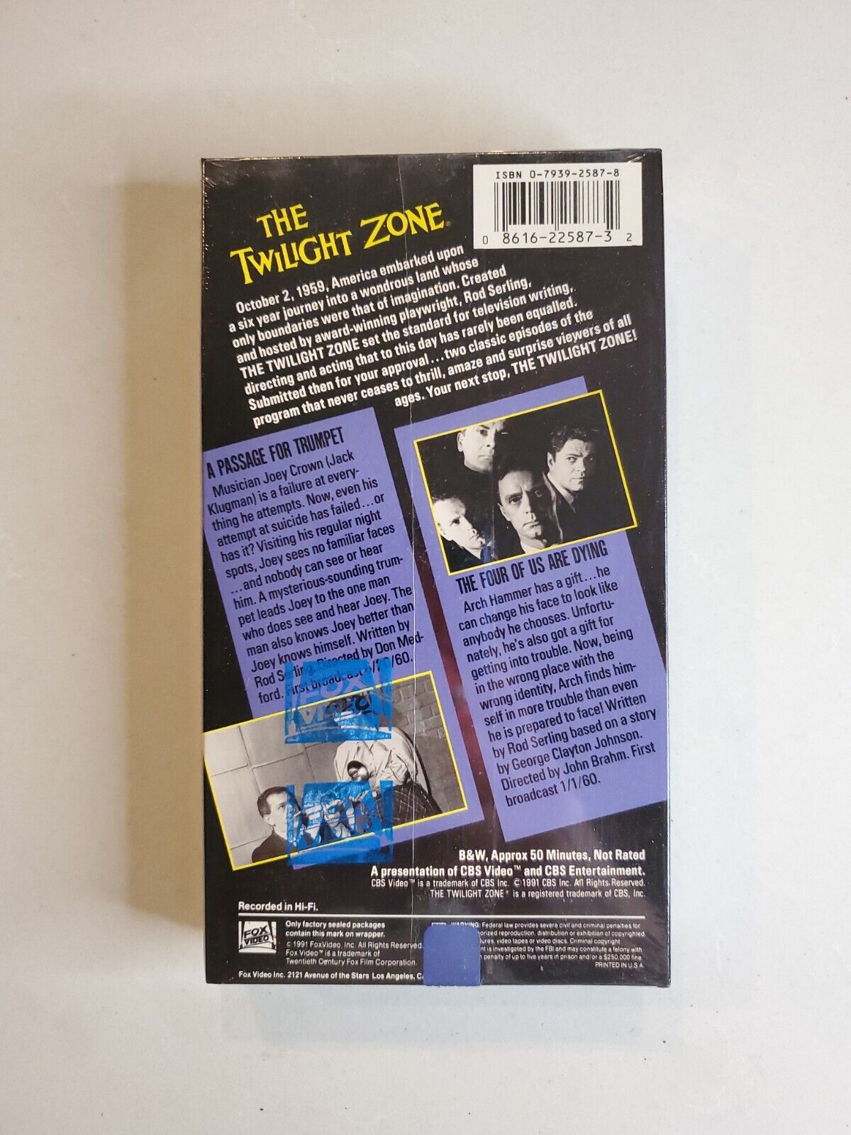 The Twilight Zone - Volume 7 (VHS Tape, 1991) Sealed New