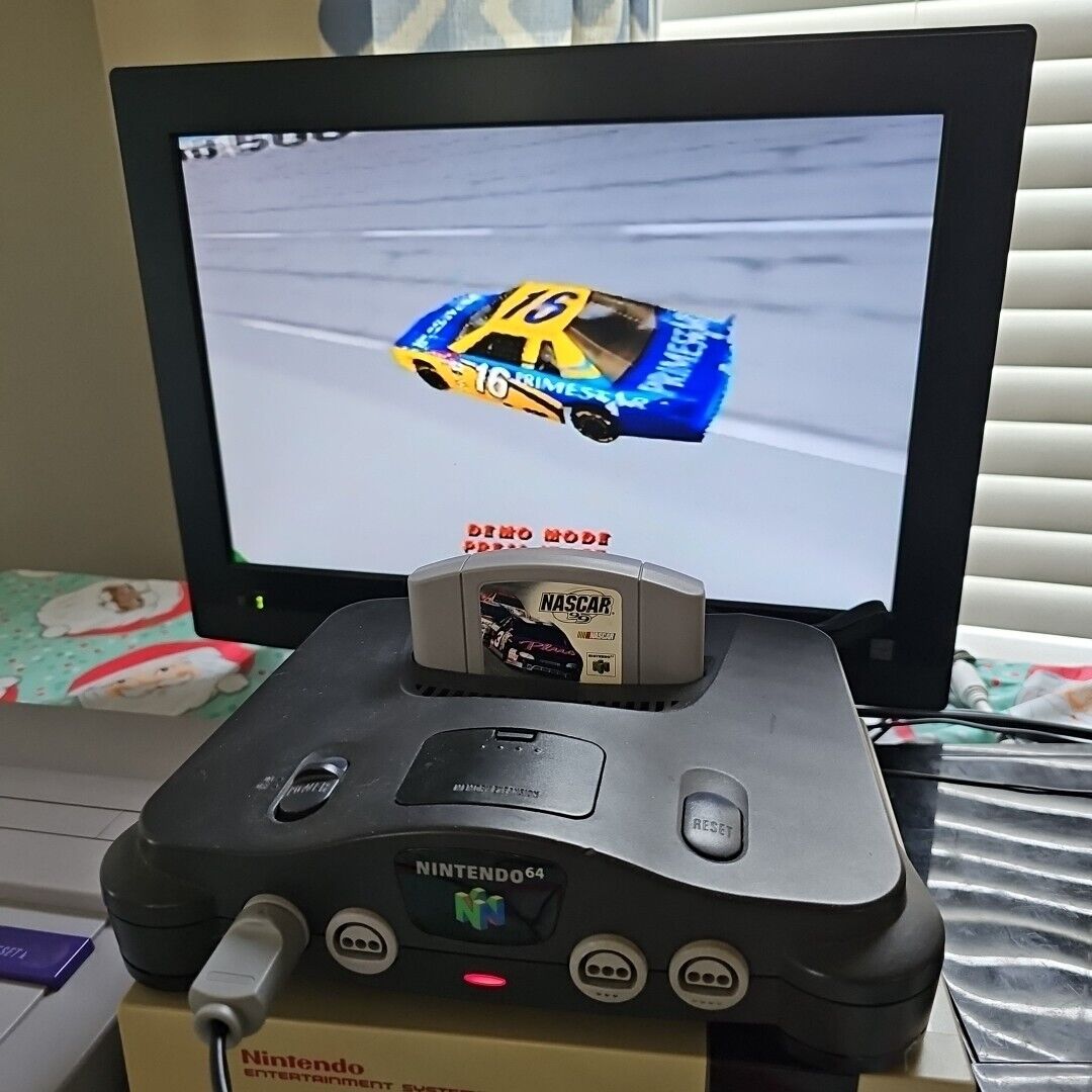 NASCAR 99 (Nintendo 64, 1998) Cleaned / Tested / Authentic N64