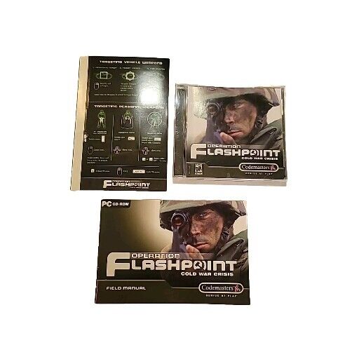 Operation Flashpoint Cold War Crisis (PC, 2001) with manual