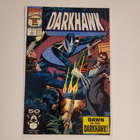 Darkhawk #1 Direct Market Edition ~ VF+ ~ 1991 Marvel Comics