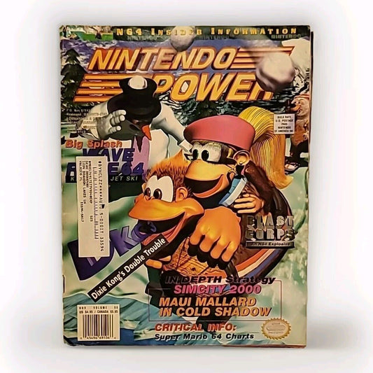 Nintendo Power Magazine November 1996 Volume 90 (No Poster)