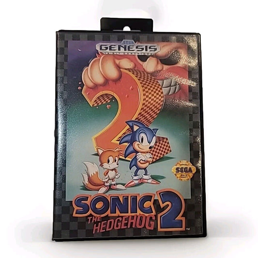 Sonic The Hedgehog 2 Sega Genesis Complete With Manual 