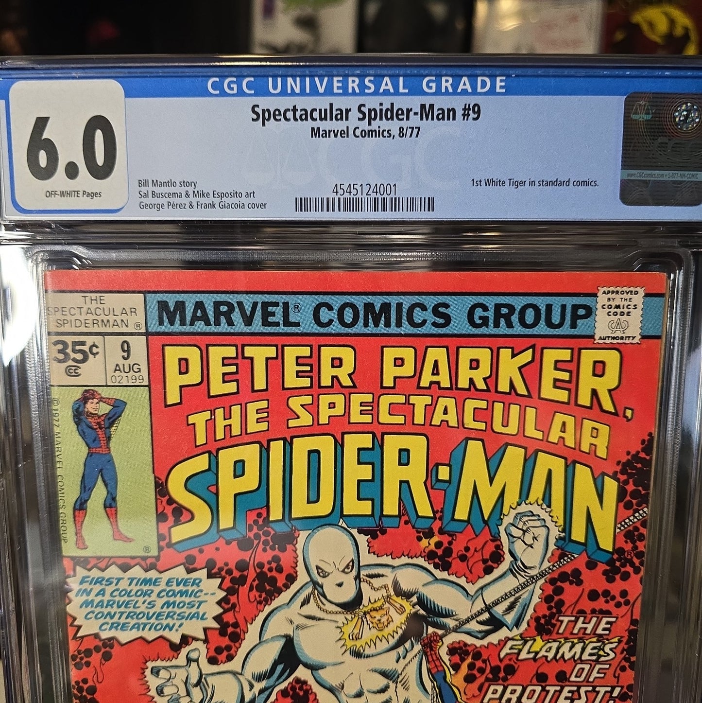 Spectacular Spider-Man # 9 - 35 Cent Price Variant CGC 6.0 RARE