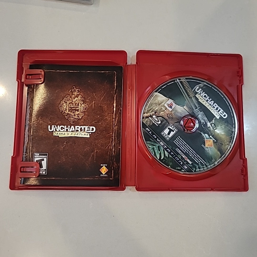 Uncharted: Drake's Fortune (Sony PlayStation 3, 2007) 