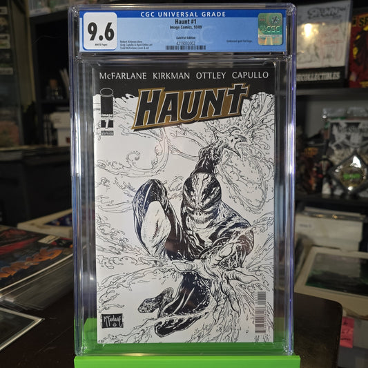 Haunt 1 Gold Foil Edition CGC 9.6 Todd McFarlane COVER