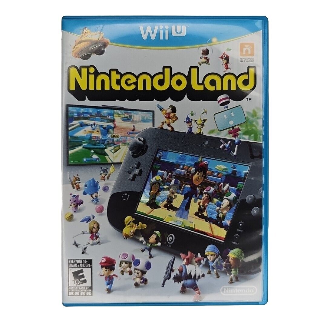 Nintendo Land Nintendo Wii U Game Complete With Manual Tested And Working