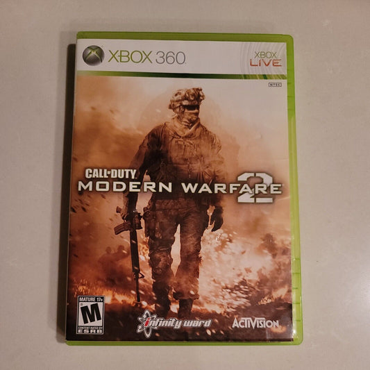 Call of Duty: Modern Warfare 2 (Xbox 360, 2009) CIB Complete FREE SHIPPING SB1