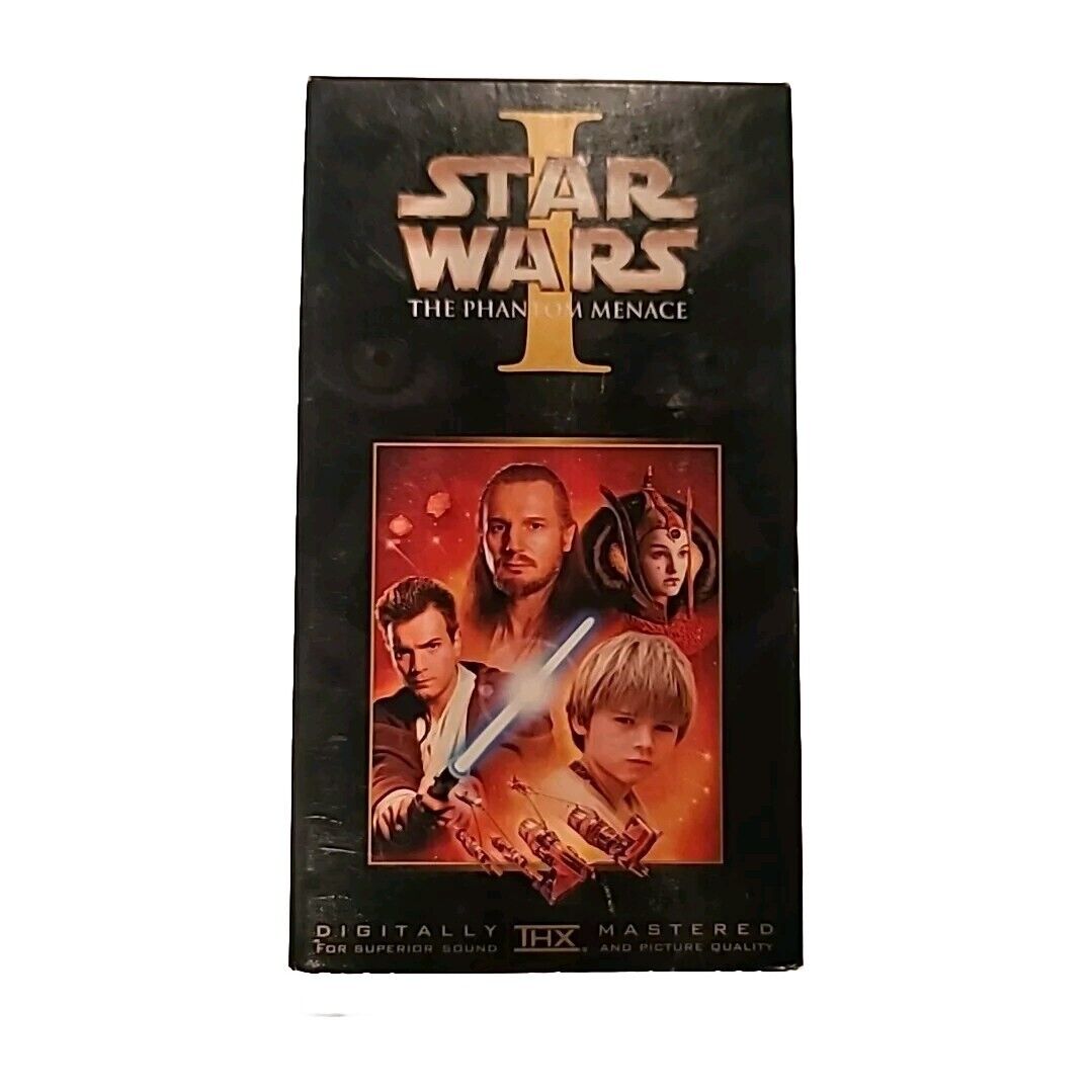 Star Wars Episode 1 The Phantom Menace VHS