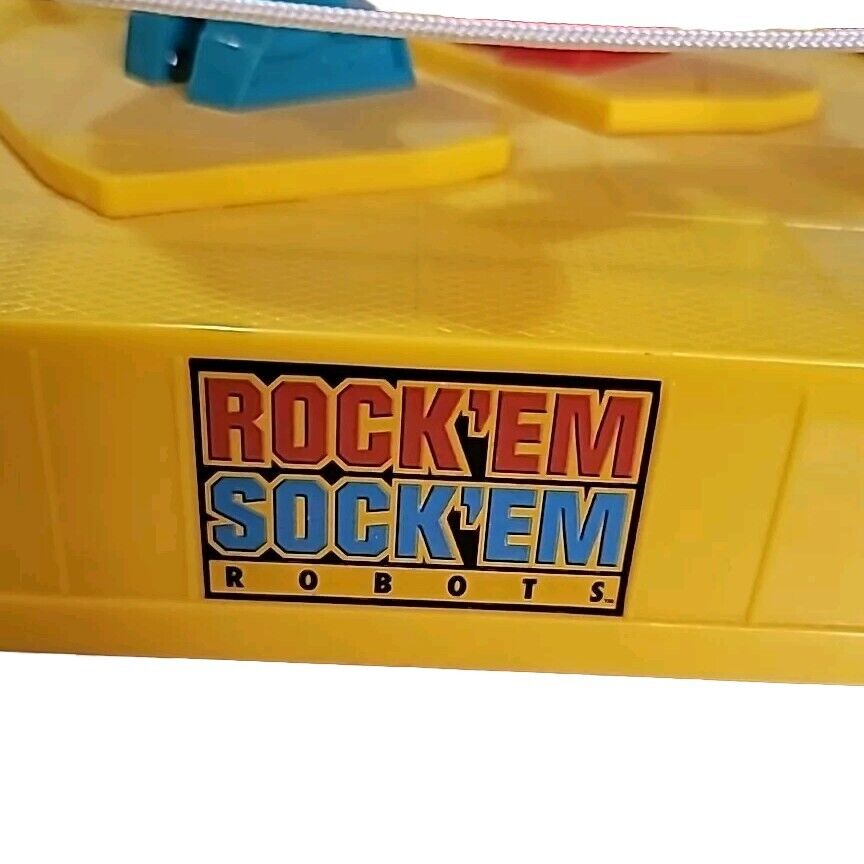 Rockem Sockem Robots Game Mattel  Boxing Toy Game