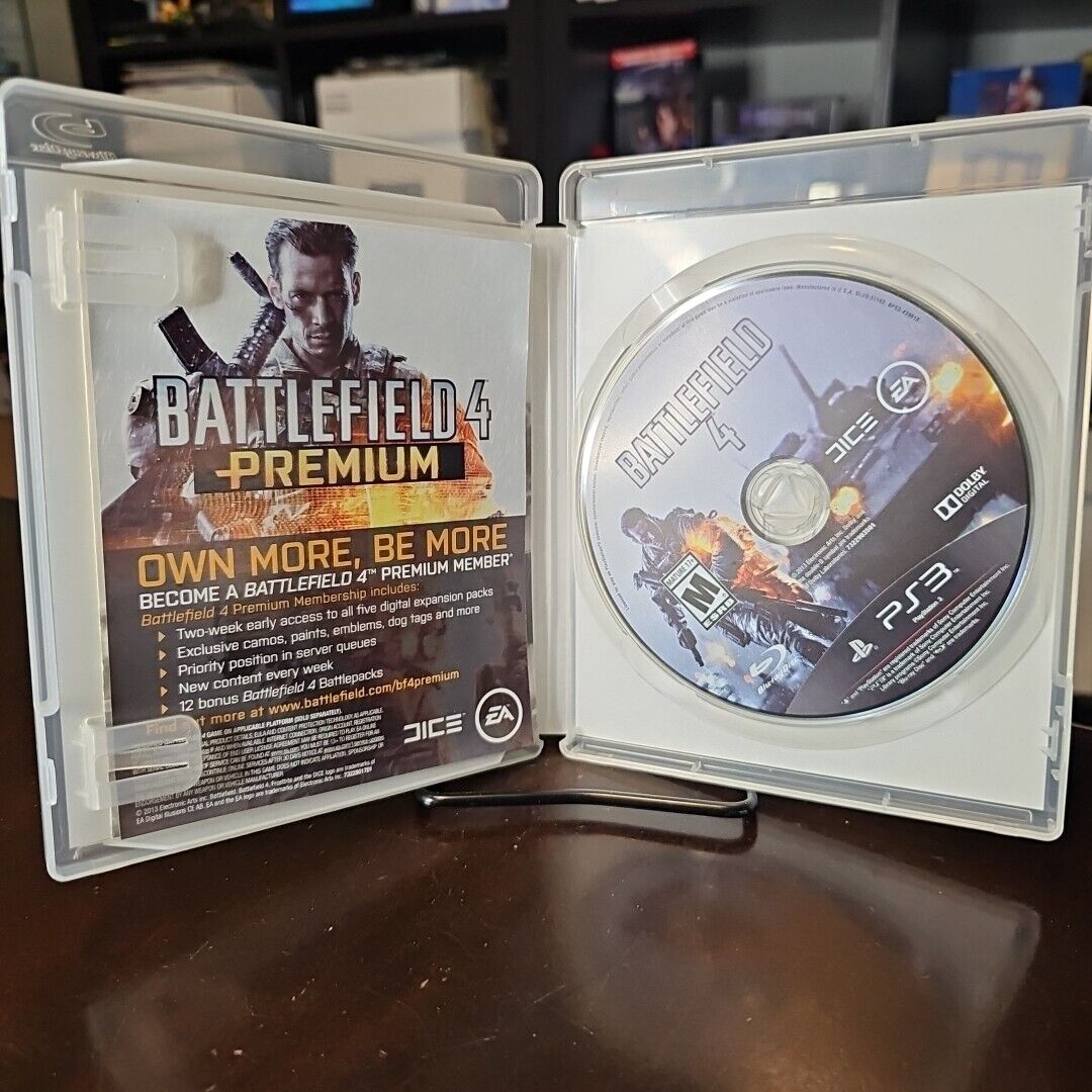 Battlefield 4 Sony PlayStation 3 PS3 Complete w/ Manual Tested