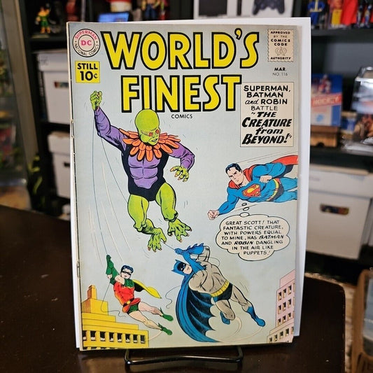 World's Finest #116 (DC 1961) Vg/f cond. BATMAN, SUPERMAN,  GREEN ARROW