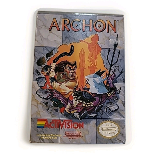 Archon (Nintendo Entertainment System, 1989) Complete (No Poster) 