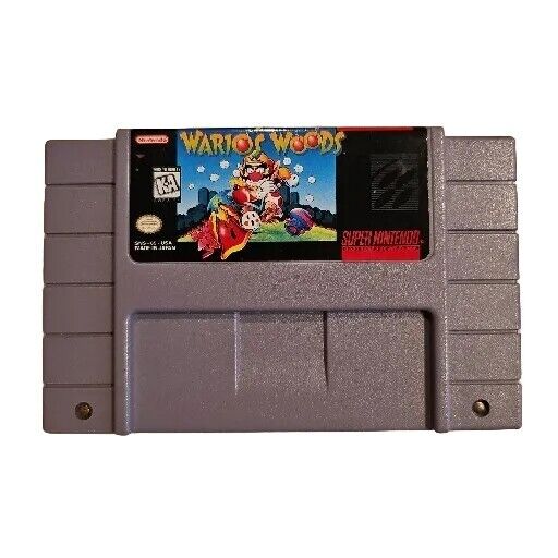 Wario's Woods 1994 Authentic SNES