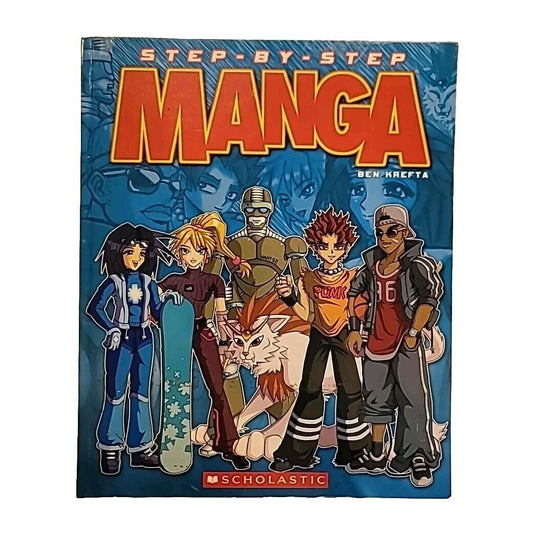 Step-by-Step Manga by Ben Krefta (2005, Paperback)