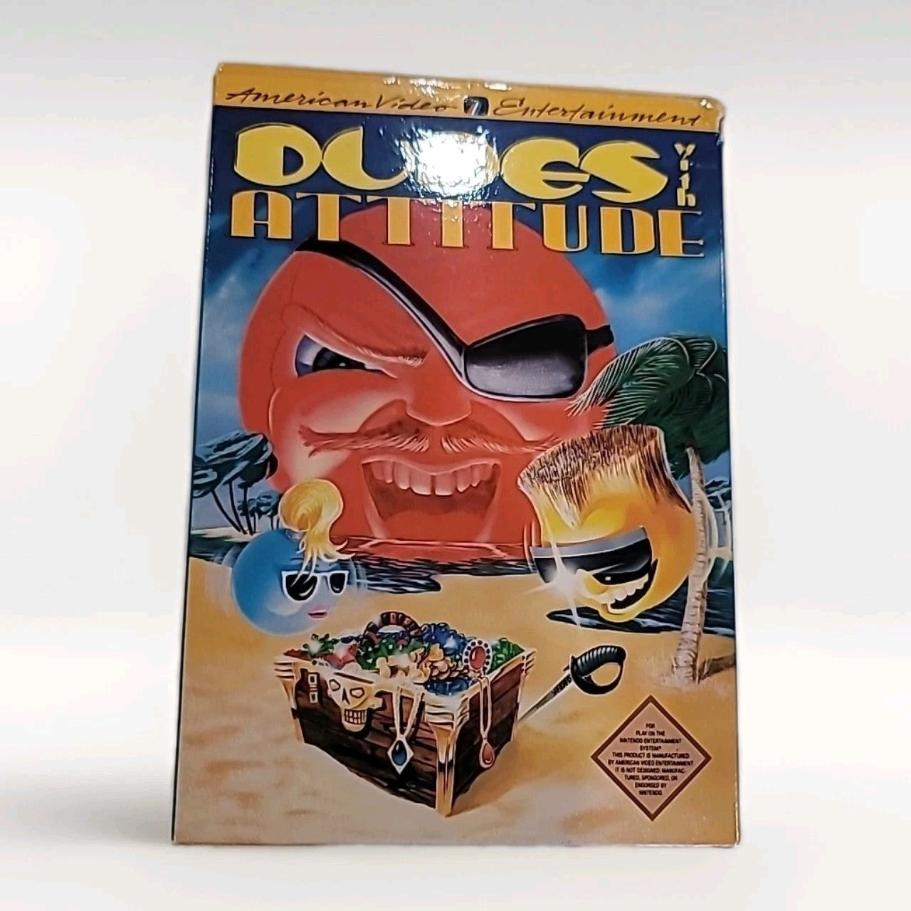 Dudes With Attitude (Nintendo Entertainment System, 1990) NES Cart CIB