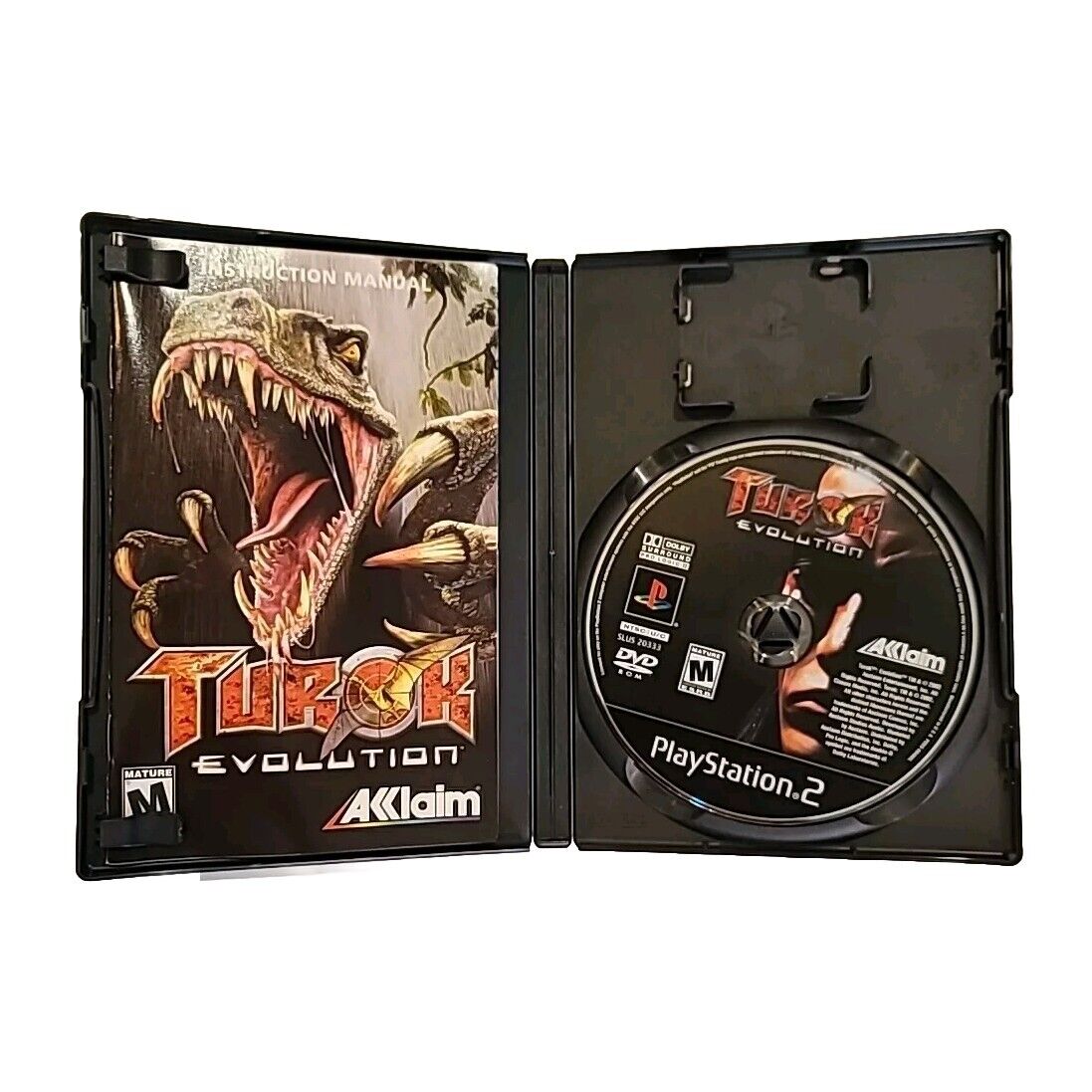 Turok: Evolution (Sony PlayStation 2, 2002) Complete In Box 