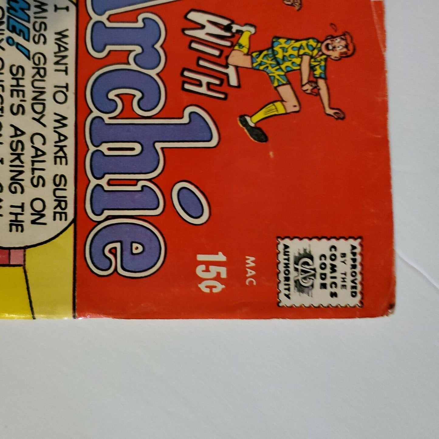 1969 "Life With Archie" Comic Book; # 91; Nov.; Archie Series