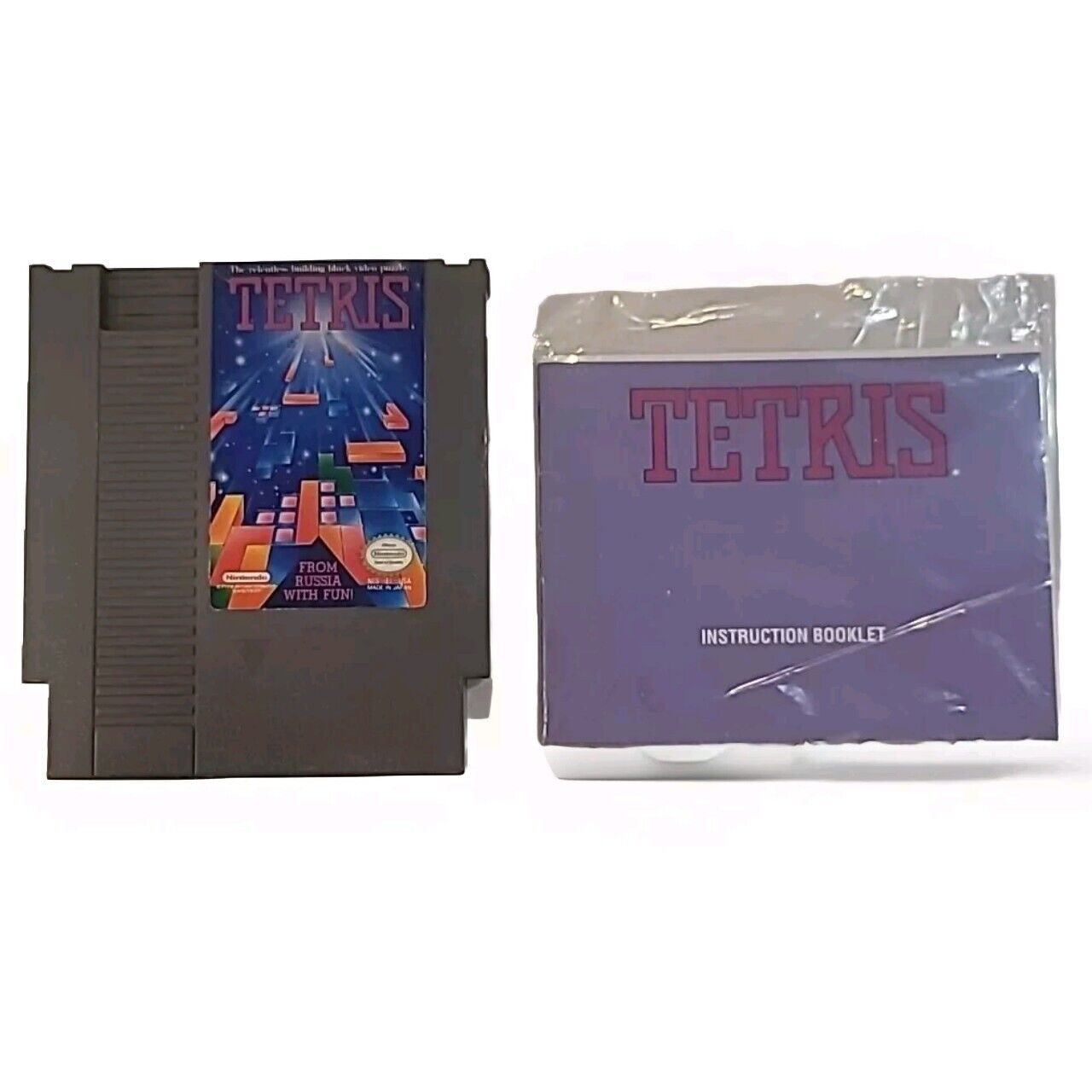 TETRIS (Nintendo NES) Authentic With Manual Tested Cleaned!