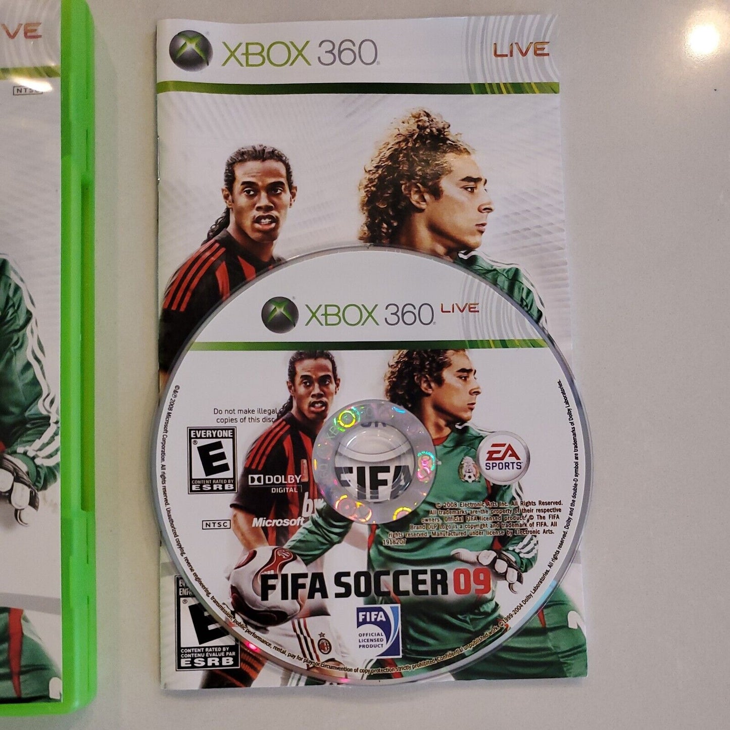 Fifa Soccer 09 (Microsoft Xbox 360) CIB Complete