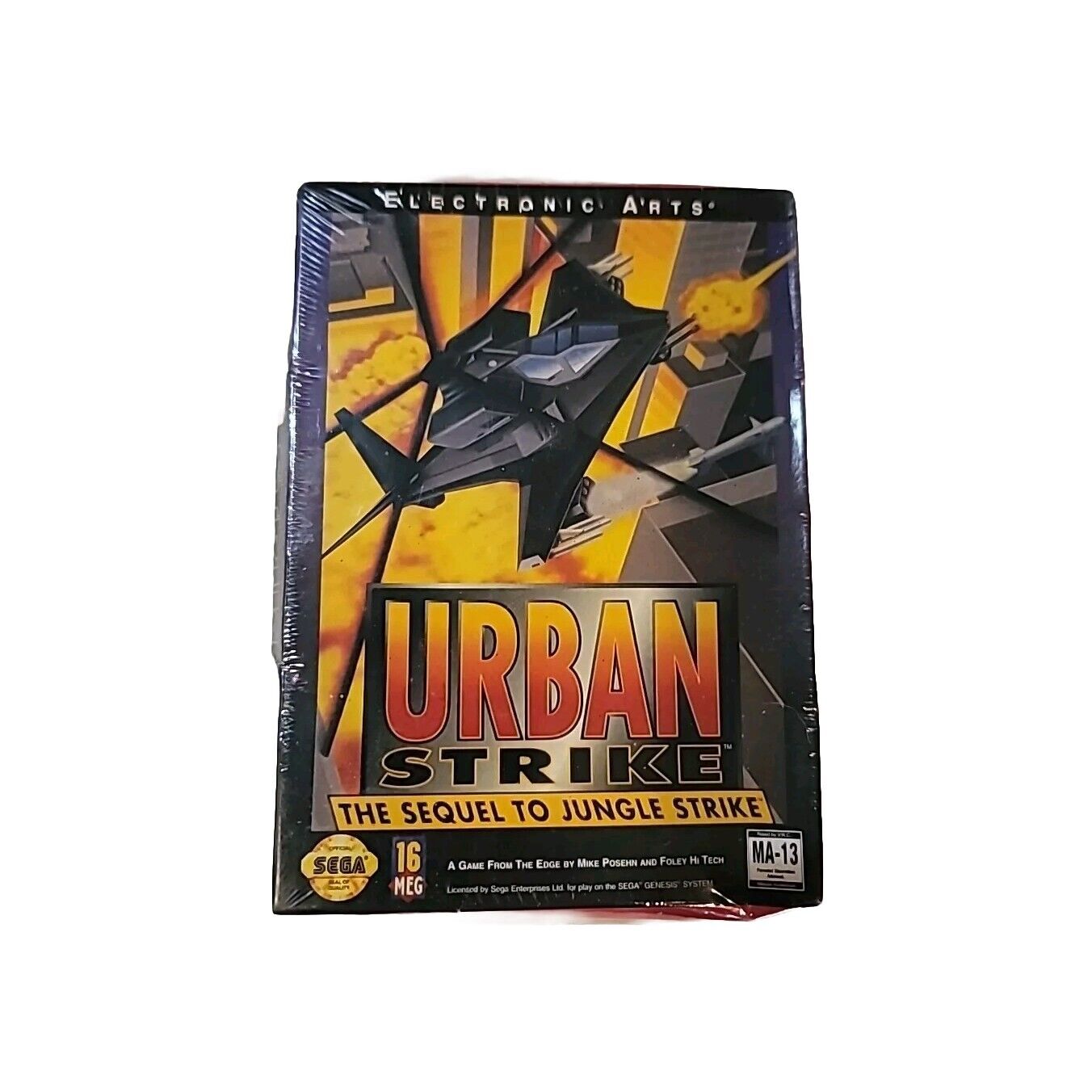 Urban Strike (Sega Genesis, 1994) Brand New